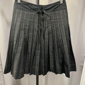 CK Black pleated skirt